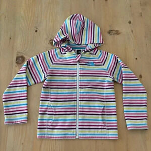 The North Face Girls 4T Zip Up Fleece Sweater Jacket With Hood